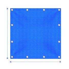product photo of Custom Light Duty Poly Tarp - Blue