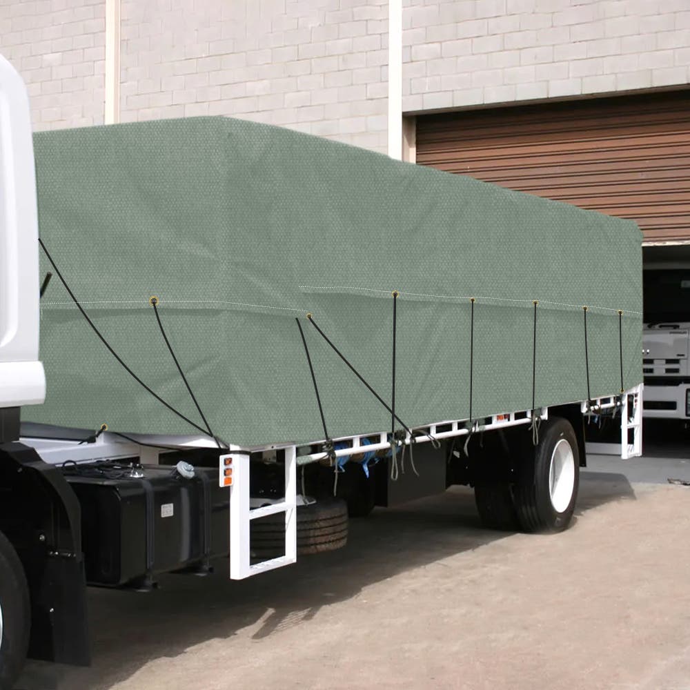 Canvas Tarp 18oz, Size: 6' x 8'