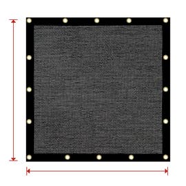 product photo of Custom Heavy Duty Mesh Tarp - 60% Shade